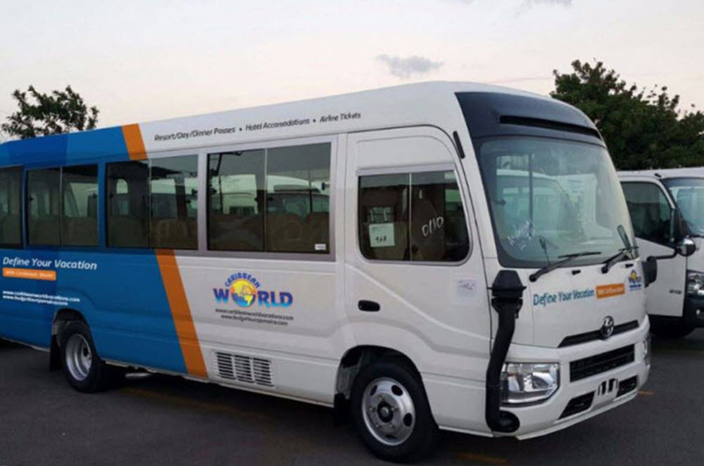Caribbean World Transfer Fleet - Autobús